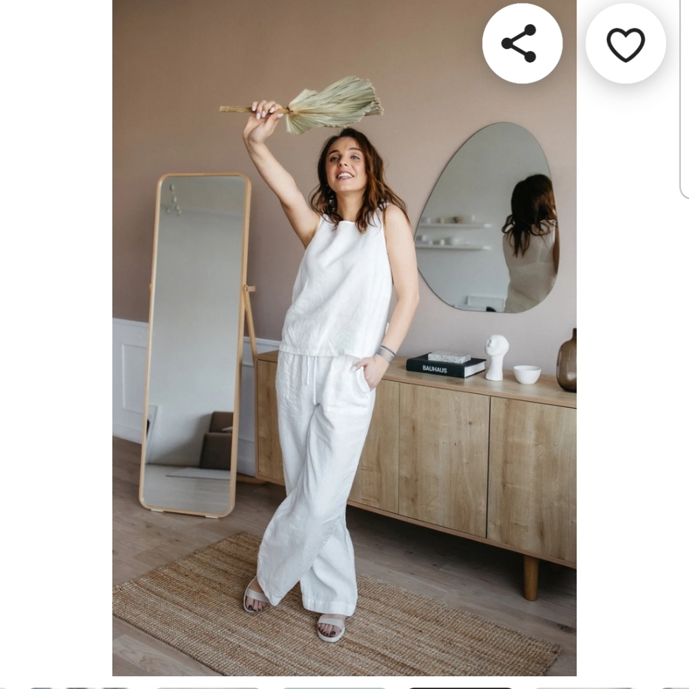 Lenok Len Ok Linen Tank and Pants Set